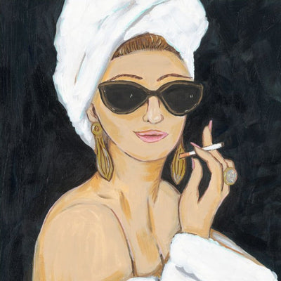 "Spa Girl" Giclée Fine Art Print